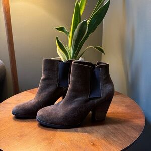 Vince Camuto Ankle Boots Hessa Chunky Heel Pull On